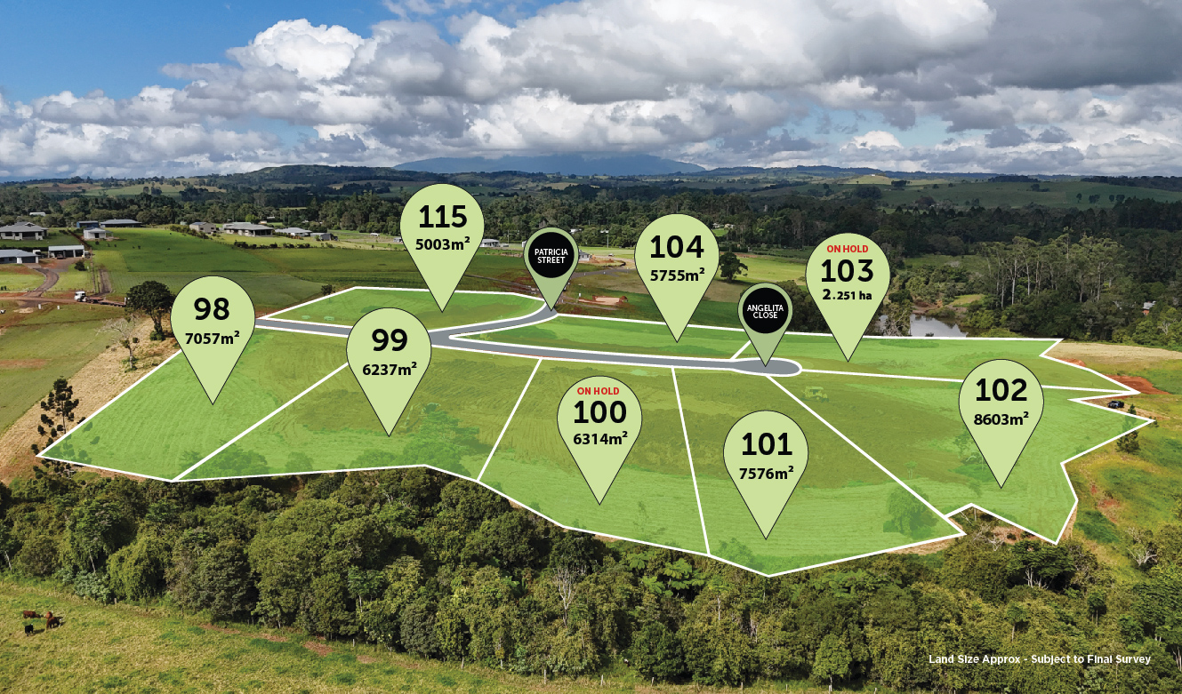 [Land for Sale] Tableland Acreage Country Estate, Peeramon OpenLot